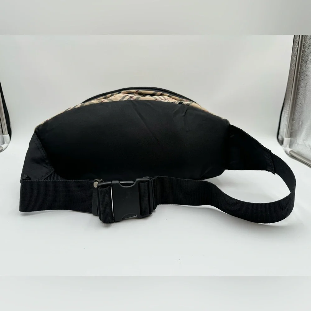 Burberry Blue Label -Authentic-Bumb / Waist Bag / Belt Bag Large - Picture 3 of 16